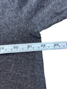 REEBOK T SHIRT GRAPHIC SPORTY CHARCOAL UOMO PRE OWNED L