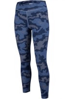 REEBOK Κολάν Αθλητικό Camo Print Μπλε Performance Γυναικείο L