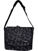 REEBOK MESSENGER BAG MINIMAL CHARCOAL UNISEX PRE OWNED