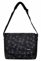 REEBOK MESSENGER BAG MINIMAL CHARCOAL UNISEX PRE OWNED