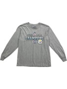 Reebok Μπλούζα Μακρυμάνικη Vintage NFL Super Bowl Champions Γκρι Unisex M
