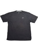 REEBOK T-Shirt 00s Embroidered Logo Charcoal UNISEX XL