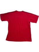 REEBOK T-SHIRT 00s CON LOGO RICAMATO ROSSO UNISEX L