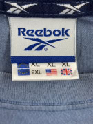 REEBOK T-shirt 90s Embroidered Logo Μπλε Unisex 2XL