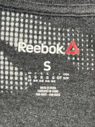 Reebok T-Shirt Big Logo Γκρι Γυναικείο S