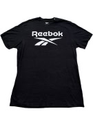 REEBOK T-SHIRT BIG LOGO ΜΑΥΡΟ UNISEX L