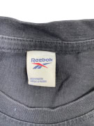 Reebok T-Shirt Logo Print Μαύρο UNISEX M