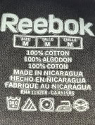 REEBOK GRAPHIC TEE SPORTSWEAR BLACK MENS PRE OWNED M