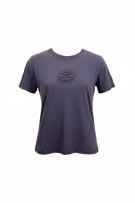 REEBOK T-Shirt Vintage Center Logo Μωβ/Γκρι Γυναικείο L