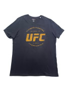 REEBOK T-SHIRT VINTAGE CON LOGO UFC NERA DA UOMO XL