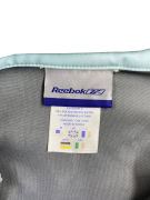 REEBOK SOFT SHELL JACKET VINTAGE LOGO LIGHT BLUE / GREY WOMEN'S M