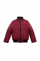RefrigiWear Giubbotto bomber workwear con logo bordeaux da uomo XL