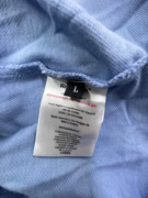 RefrigiWear Polo Maglia Casual con Logo Azzurro da Uomo L