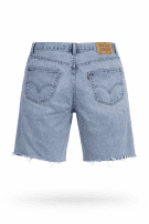 RELAXED FIT ΒΕΡΜΟΥΔΑ DENIM ΜΠΛΕ ΑΝΤΡΙΚΟ PRE OWNED L
