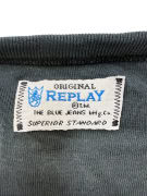 Replay Vintage Graphic Print T-Shirt Dark Grey Men’s M