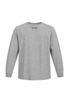REVIEW LONG SLEEVE TEE GRAPHIC GREY MEN PRE OWNED XL