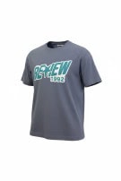 REVIEW T SHIRT GRAPHIC ΓΚΡΙ ΑΝΤΡΙΚΟ PRE OWNED L