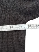 RICHMOND DENIM MAGLIONE IN MAGLIA SPELL OUT NERO UOMO PRE OWNED L