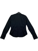 RICHMOND DENIM CAMICIA CON LOGO SUL COLLETTO NERA DA DONNA SMALL