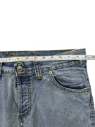 Richmond Denim Shorts Vintage with Logo Blue Men's M/L