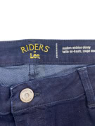 Riders by Lee Τζιν Παντελόνι Skinny Mid Rise Λογότυπο Μπλε Σκούρο Γυναικείο XL