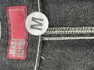 80S RIFLE JEANS PANTALONI WASHED NERO DONNA PRE OWNED M