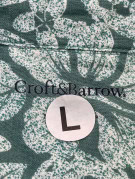RIP CARLSON CAMICIA VINTAGE VERDE UOMO PRE OWNED