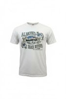 RIVER BAY GRAPHIC TEE VINTAGE OFF WHITE UNISEX PRE OWNED L