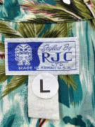RJC ΠΟΥΚΑΜΙΣΟ HAWAIIAN ΠΑΛΜ ΕΞΩΤΙΚΟ ΤΥΡΚΟΥΑΖ ΑΝΤΡΙΚΟ PRE OWNED L