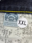 RMW DENIM BERMUDA VINTAGE BLUE MEN PRE OWNED XXL