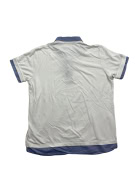 Robe Di Kappa Polo Μπλούζα Classic Logo Δίχρωμο Λευκό-Μπλε Ανδρική L