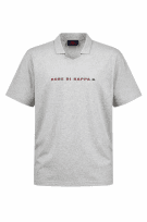 ROBE DI KAPPA POLO SHIRT RETRO ΓΚΡΙ ΑΝΤΡΙΚΟ PRE OWNED L