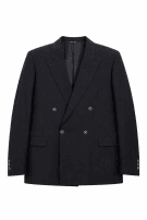90S PIERRE CARDIN BLAZER DOUBLE BREASTED ΚΛΑΣΙΚΟ ΜΑΥΡΟ ΑΝΤΡΙΚΟ PRE OWNED