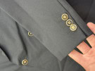 90S PIERRE CARDIN BLAZER DOUBLE BREASTED ΚΛΑΣΙΚΟ ΜΑΥΡΟ ΑΝΤΡΙΚΟ PRE OWNED