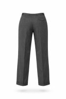 80's BEST COMPANY  PANTALONI CLASSIC GRIGIO UOMO PRE OWNED L