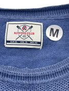 ROWING CLUB KNIT SWEATER MINIMAL BLUE MENS PRE OWNED M
