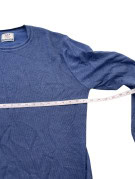 ROWING CLUB KNIT SWEATER MINIMAL BLUE MENS PRE OWNED M