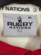 RUGBY NATIONS ΜΠΛΟΥΖΑ ΡΑΓΚΜΠΙ RETRO ΠΡΑΣΙΝΟ ΛΕΥΚΟ ΑΝΤΡΙΚΟ PRE OWNED XL