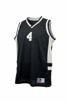 RUS UNIFORM ΦΑΝΕΛΑ BASKETBALL VINTAGE #4 ΜΑΥΡΟ ΑΝΔΡΙΚΟ M