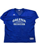 RUSSELL ATHLETIC MAGLIA FOOTBALL ATHLETIC BLU UOMO PRE OWNED XL