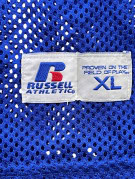 RUSSELL ATHLETIC MAGLIA FOOTBALL ATHLETIC BLU UOMO PRE OWNED XL