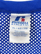 RUSSELL ATHLETIC MAGLIA FOOTBALL ATHLETIC BLU UOMO PRE OWNED XL