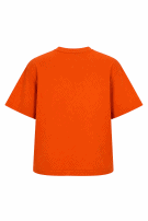 RUSSELL ATHLETIC GRAPHIC TEE STREETWEAR ARANCIONE UOMO PRE OWNED 2XL/2XG