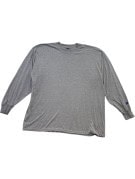 RUSSELL ATHLETIC MAGLIA A MANICHE LUNGHE SPORTSWEAR GRIGIO UOMO PRE OWNED XL