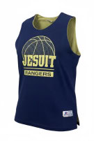 RUSSELL ATHLETIC SLEEVELESS JERSEY GRAPHIC BLUE ΑΝΤΡΙΚΟ PRE OWNED L
