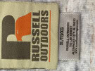 RUSSSELL OUTDOORS T SHIRT CAMO MULTICOLORE UOMO PRE OWNED XL