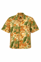 S AND D BAHAMAS CAMICIA HAWAIIAN FLOREALE MULTICOLORE მამაკინო PRE OWNED M