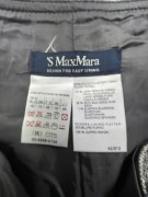 S MaxMara Grey Wool Blend Midi Skirt Women’s Size L