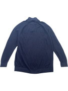 S OLIVER ΠΛΕΚΤΟ HALF ZIP MINIMAL NAVY ΑΝΤΡΙΚΟ PRE OWNED XXL