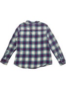 S. Polo Assn. Camicia casual a quadri viola/turchese da donna L